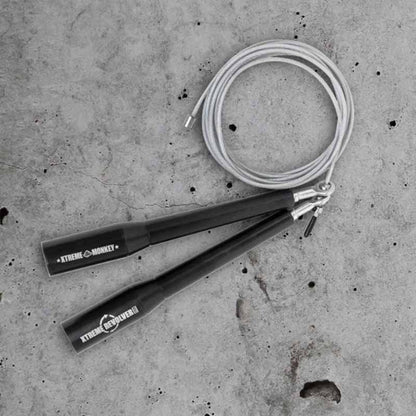 Corde à sauter de vitesse en aluminium XM FITNESS Revolver - Fitness Dépôt +