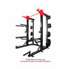 Demi-rack commercial Inspire Fitness Ultimate, 83 po - Fitness Dépôt +
