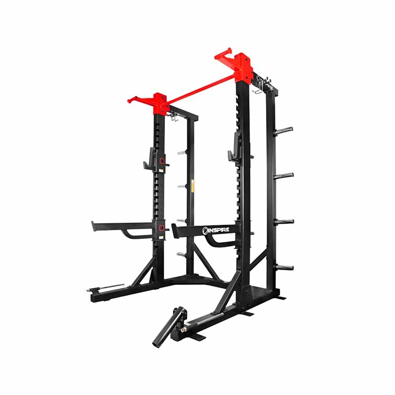 Demi-rack commercial Inspire Fitness Ultimate, 97 po - Fitness Dépôt +