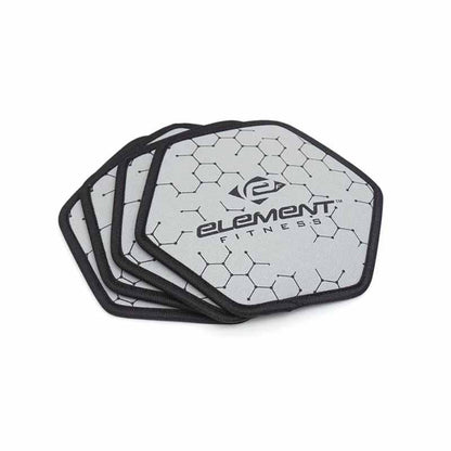 Disques coulissants en tissu Element Fitness Pro - Fitness Dépôt +
