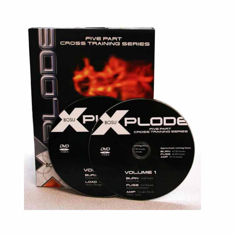 Ensemble de 2 DVD BOSU Xplode - Fitness Dépôt +