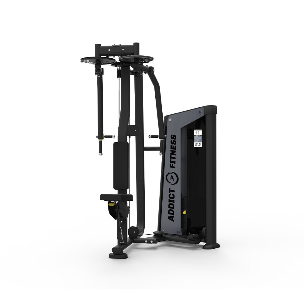 Rear Delt/Pec Fl selectorized machine - Fitness Dépôt +