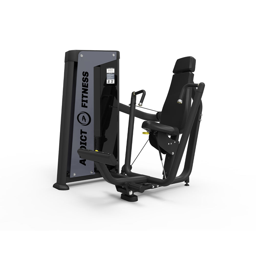 VERTICAL PRESS SELECTORIZED MACHINE - Fitness Dépôt +
