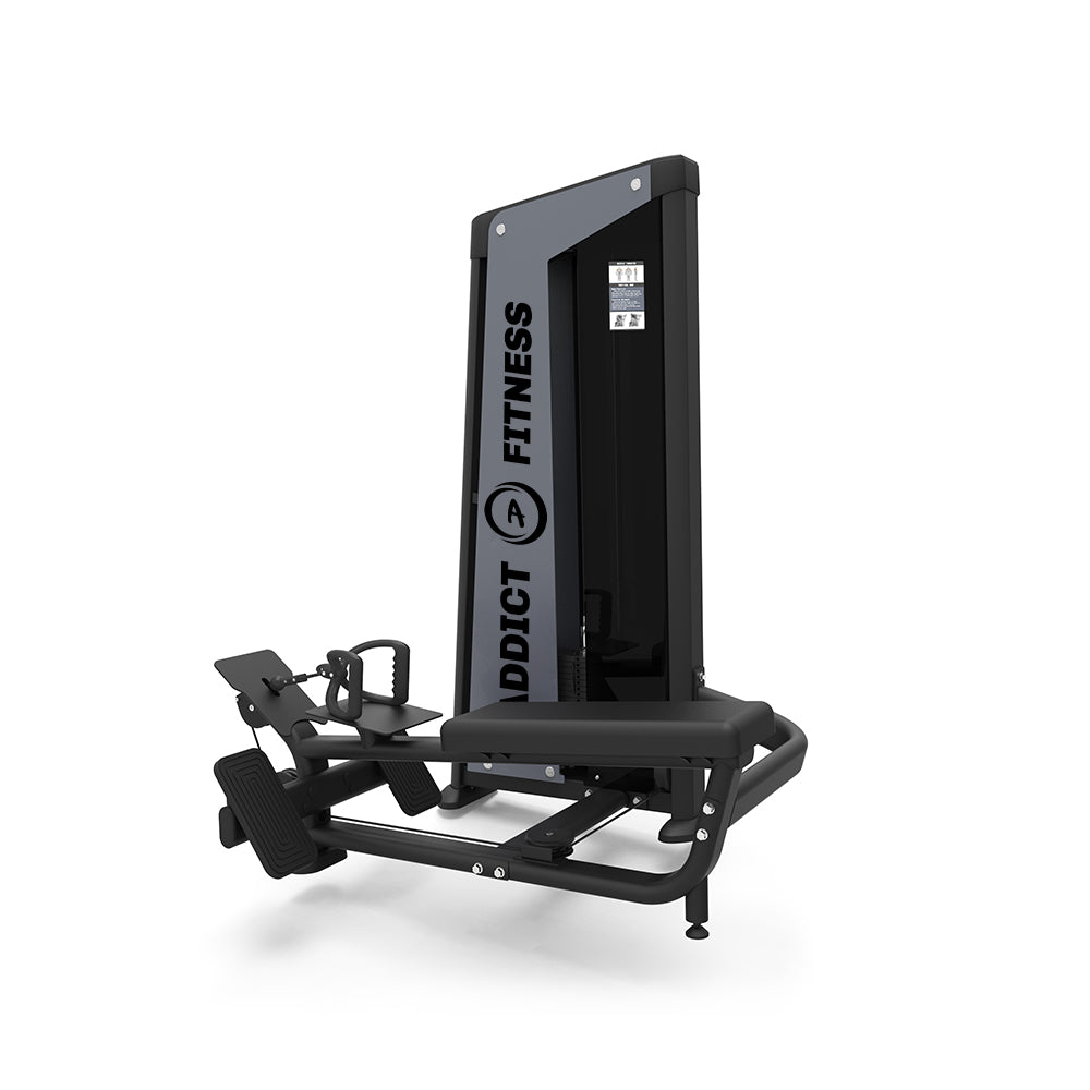 Seated Low Row selectorized machine - Fitness Dépôt +