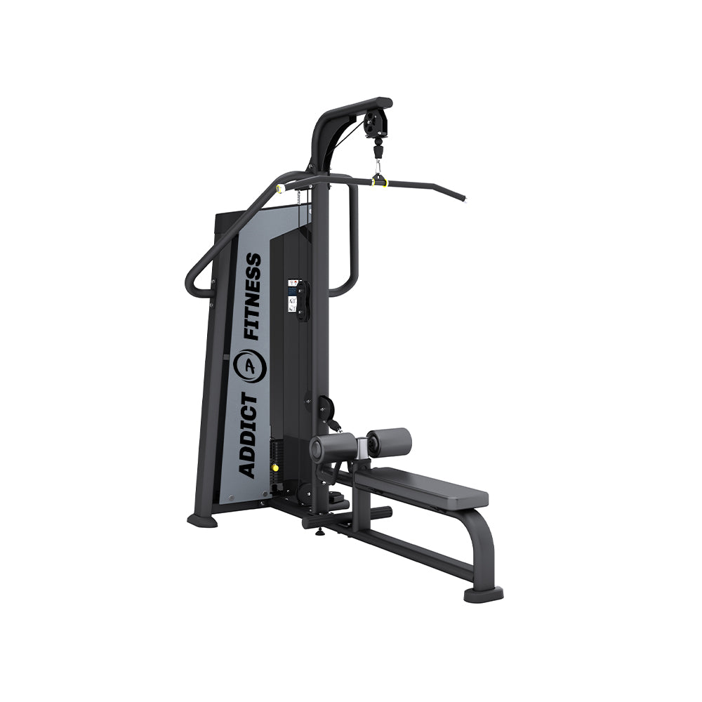 Pull Down/Long Pull V1 selectorized machine - Fitness Dépôt +