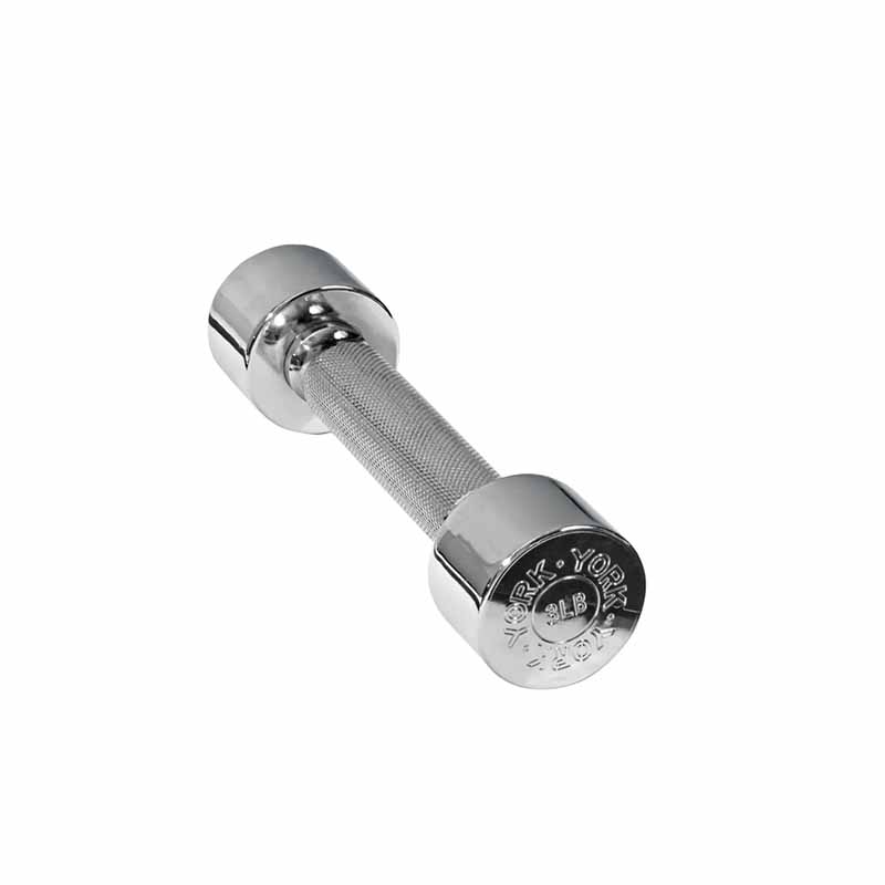 Haltère chromé York, 3 lb - Fitness Dépôt +