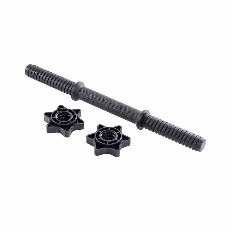 Haltère en plastique fileté Northern Lights Regular 14" avec colliers - Fitness Dépôt +