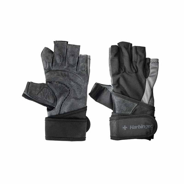 ウエイトトレーニング Harbinger Bioflex Wristwrap Glove Gray L Harbinger_BioFlex_Wrist_Wrap_G