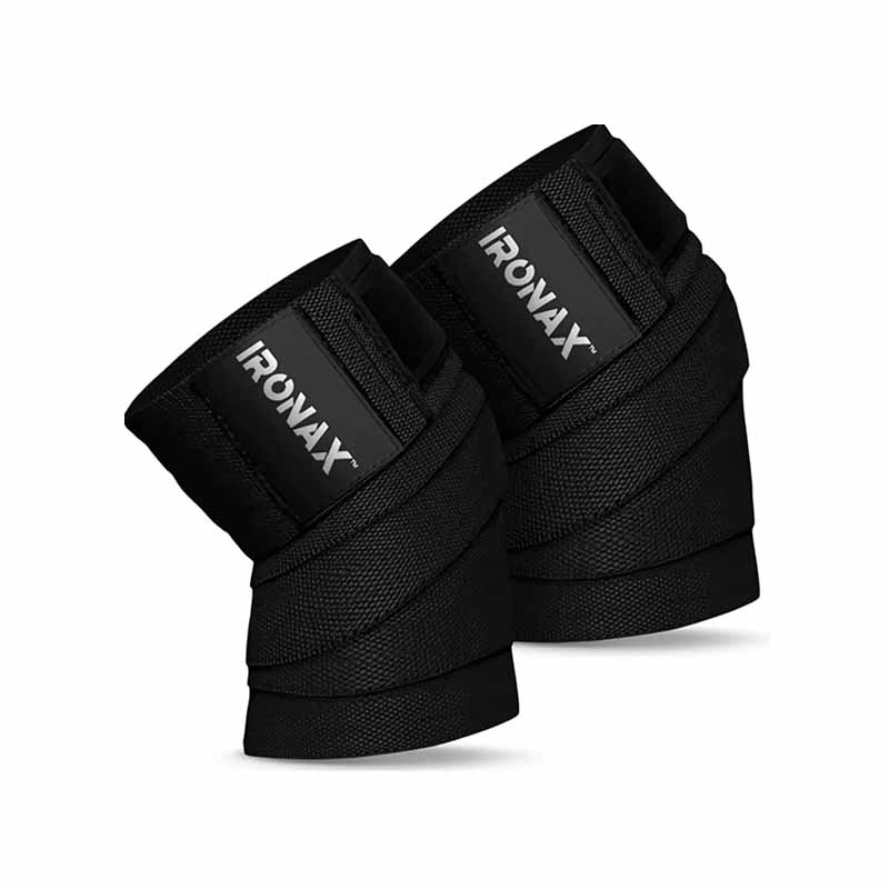 IRONAX - Bandes pour les genoux - Fitness Dépôt +