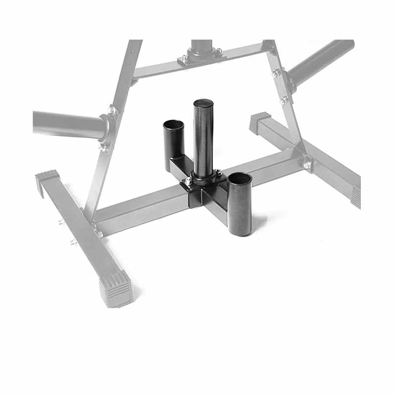 IRONAX - Support de barre olympique pour rack de cadre - Fitness Dépôt +