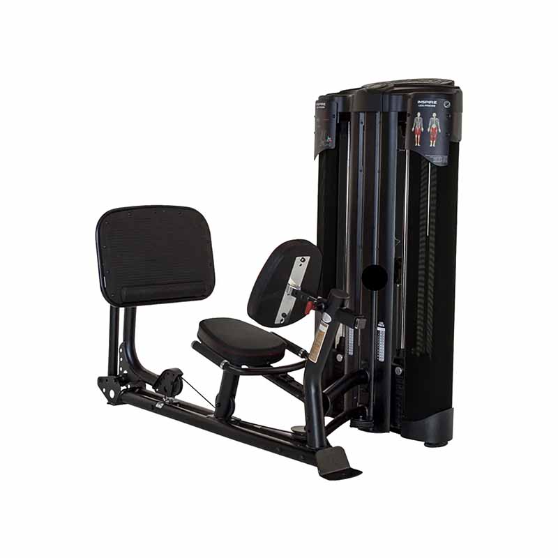 Inspire Fitness Commercial Presse-jambes double/mollet, avec UpRight, 2x100 - Fitness Dépôt +