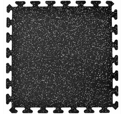 Tuile emboîtable Regupol 2'x2', centre - Fitness Dépôt +