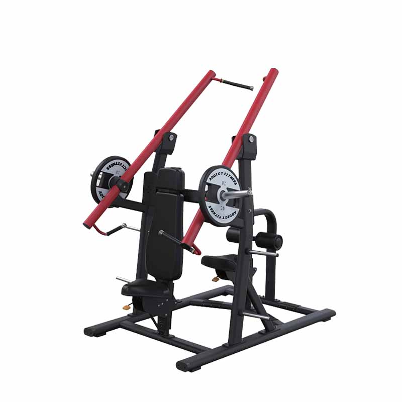 Iso-Lateral Chest Press/Pulldown Plated Loaded - Fitness Dépôt +
