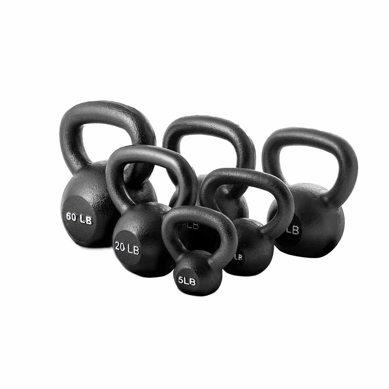KettleBell russe York, noir - Fitness Dépôt +