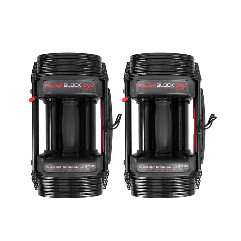 Kit PowerBlock Sport EXP Stage I, 5-50 lb, PAIRE - Fitness Dépôt +