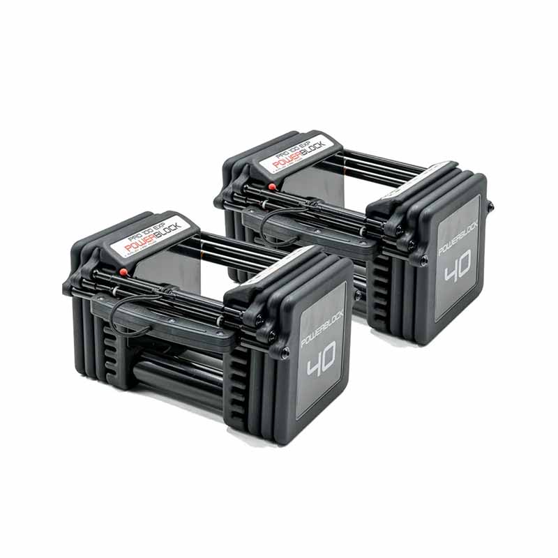 Kit de base PowerBlock Pro 100 Exp Stage 1, 5 à 40 lb - Fitness Dépôt +