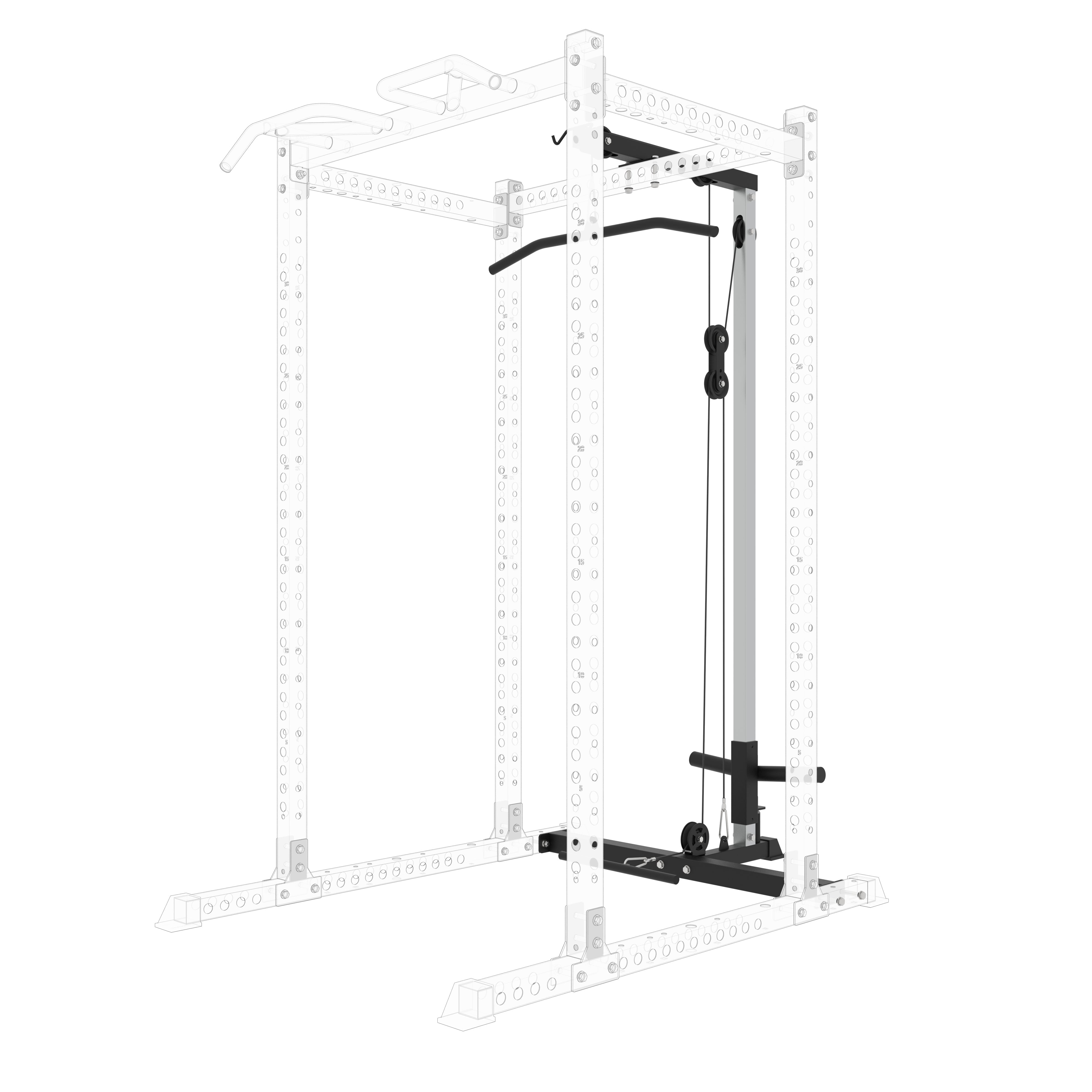 Lat Pull Down Attachment - Fitness Dépôt +
