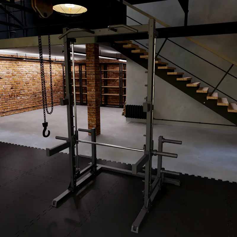 Machine Smith IRONAX XC - HCSM à demi-cage - Fitness Dépôt +