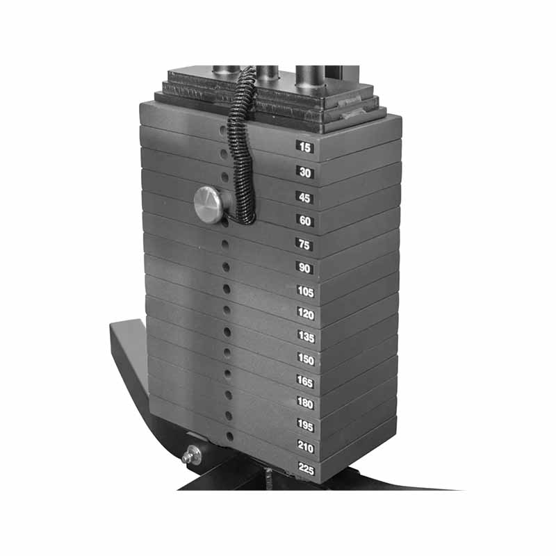 Machine lat Northern Lights, sélective, 225 lb - Fitness Dépôt +