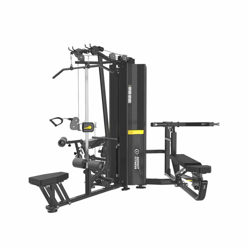 Multi station commercial 3 Stack Addict fitness | Fitness Depot Plus ...