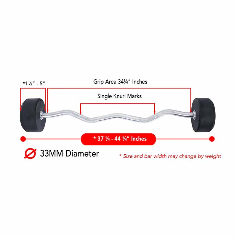 Northern Lights NL Logo uréthane fixe EZ Curl - Fitness Dépôt +