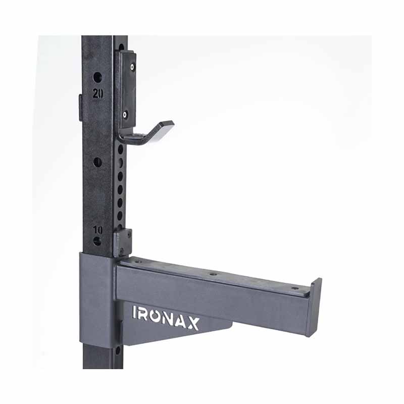 OPTION DE SÉCURITÉ POUR RACK À SQUAT IRONAX XS1 - Fitness Dépôt +