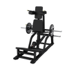 V – Squat à chargement de plaques - Fitness Dépôt +