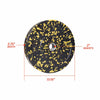 Plaque de pare-chocs olympique Northern Lights Fleck, 35 lb, jaune - Fitness Dépôt +