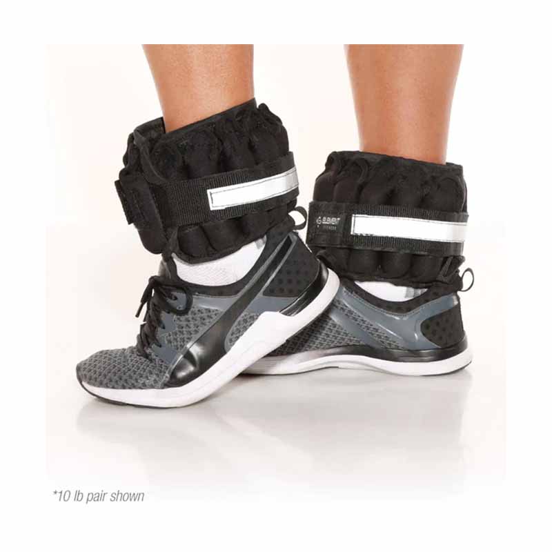 Poids de cheville réglables - Paire de 20 lb - Element Fitness - Fitness Dépôt +