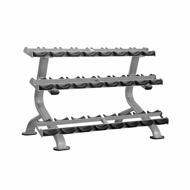 Porte-selle pour haltères à 3 niveaux Element Series - Fitness Dépôt +