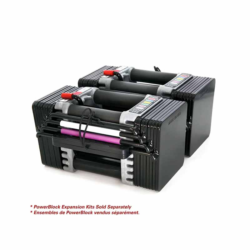 PowerBlock Elite USA EXP - Fitness Dépôt +