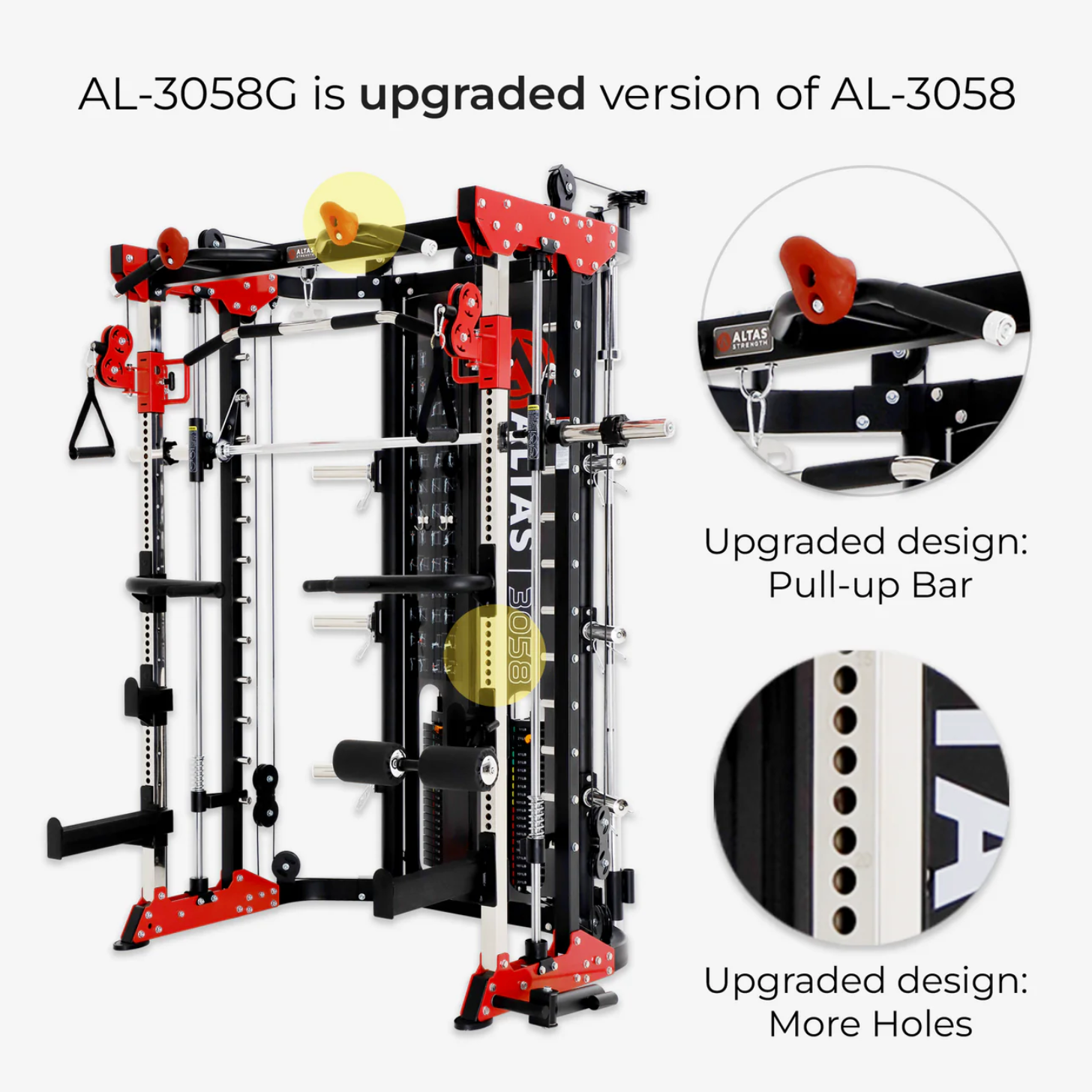 Smith Machine Altas Strength AL-3058G - Fitness Dépôt +