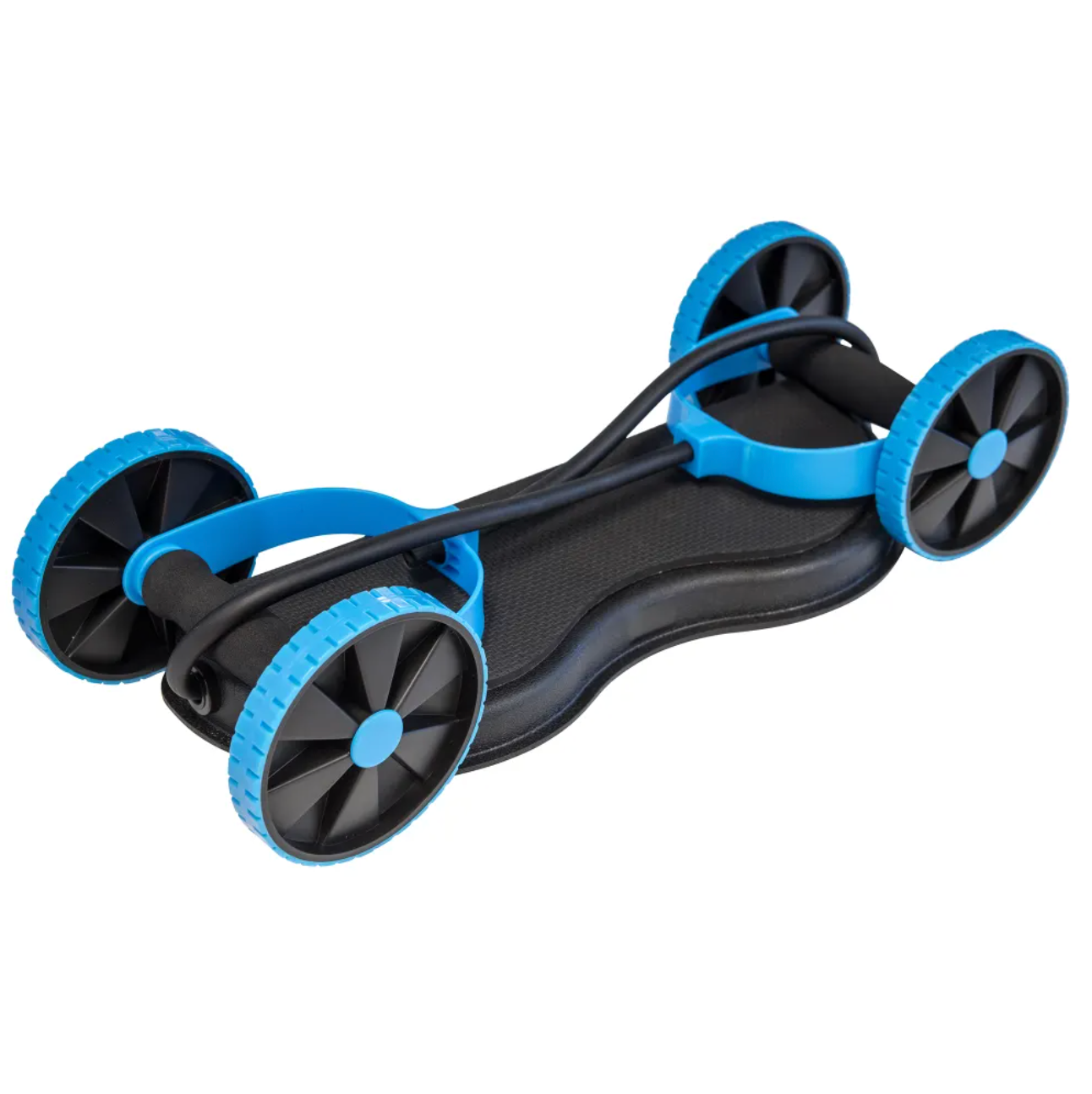 Roue d'exercice multidirectionnelle Northern Lights, bleu/noir - Fitness Dépôt +