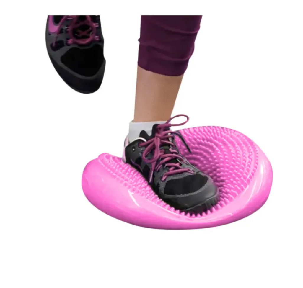 Coussin d'équilibre 33 cm, rose - Fitness Dépôt +
