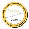 Barre de curling E-Z chromée à filetage régulier Northern Lights - Fitness Dépôt +