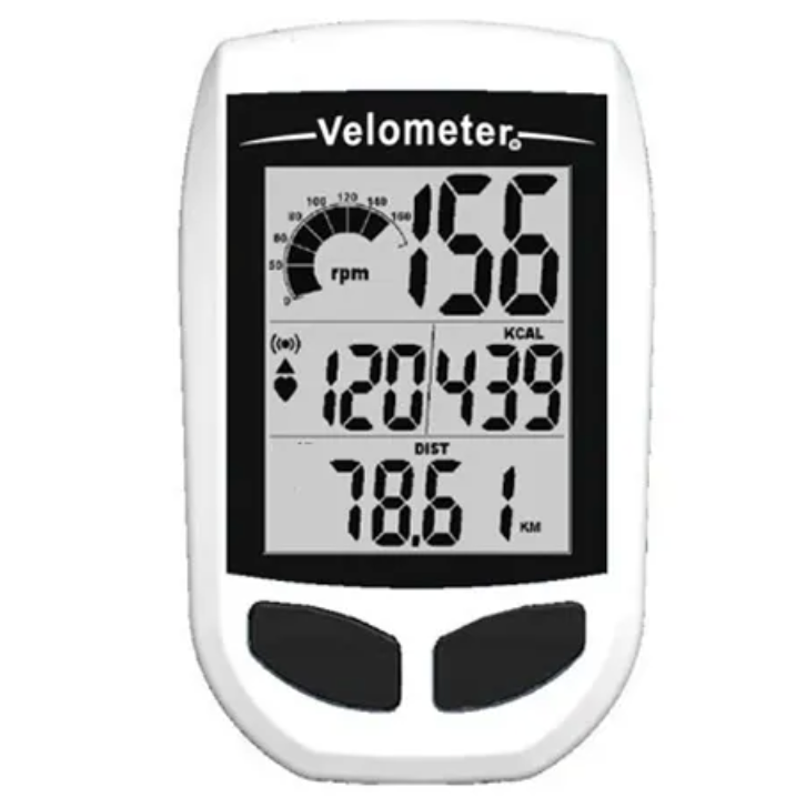Console de cyclisme de groupe sans fil universelle Velometer - Fitness Dépôt +