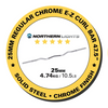 Barre de curling E-Z chromée Northern Lights Regular - Fitness Dépôt +