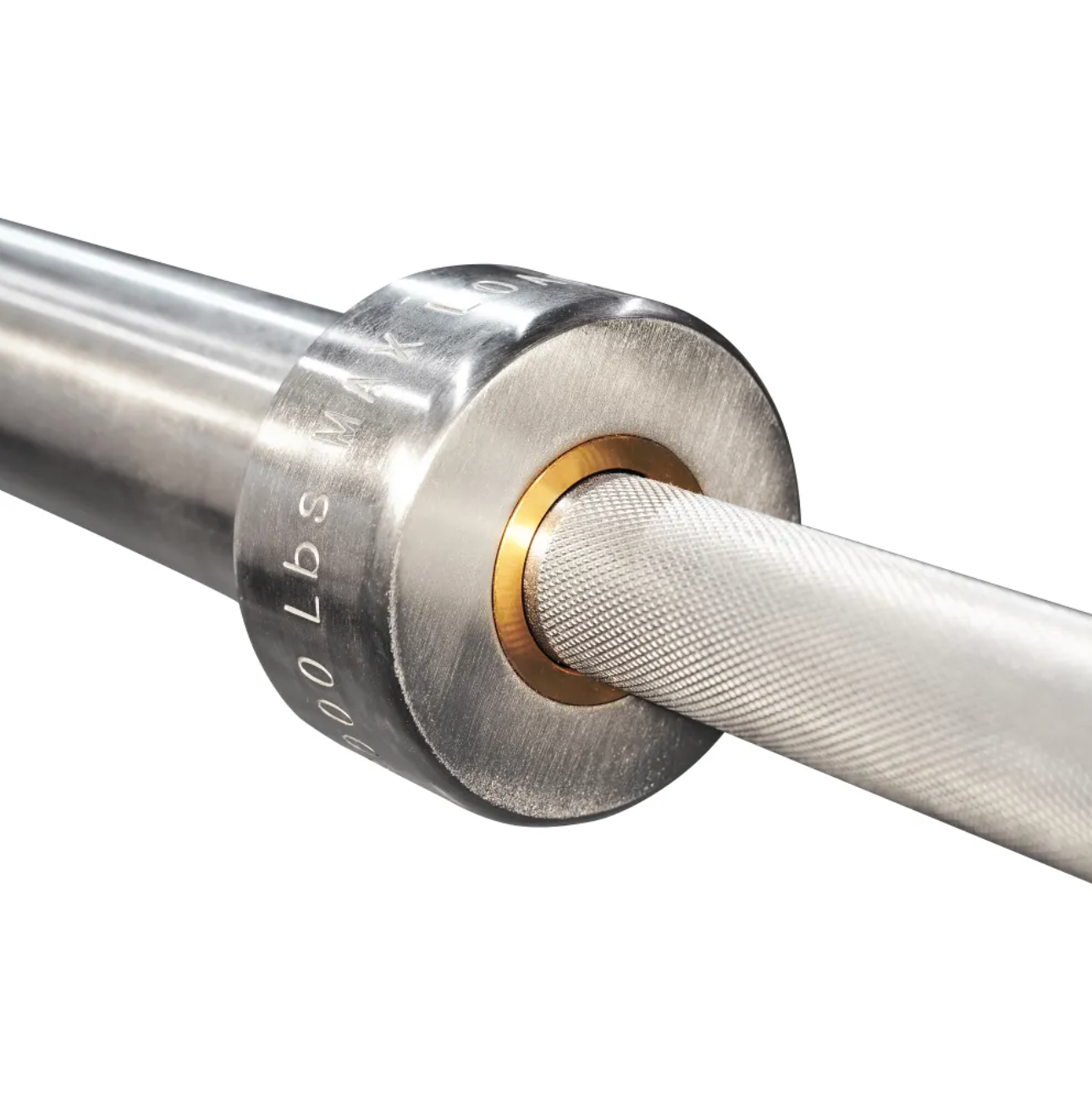 Barre olympique en chrome dur Northern Lights - 86", 28 mm, roulement - indice de 2 000 lb - Fitness Dépôt +