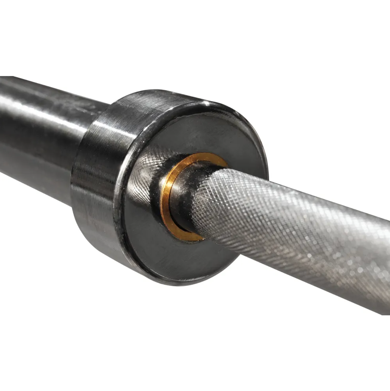 Barre olympique - 86,5", 28 mm, 44LB - Bague et roulement - Fitness Dépôt +