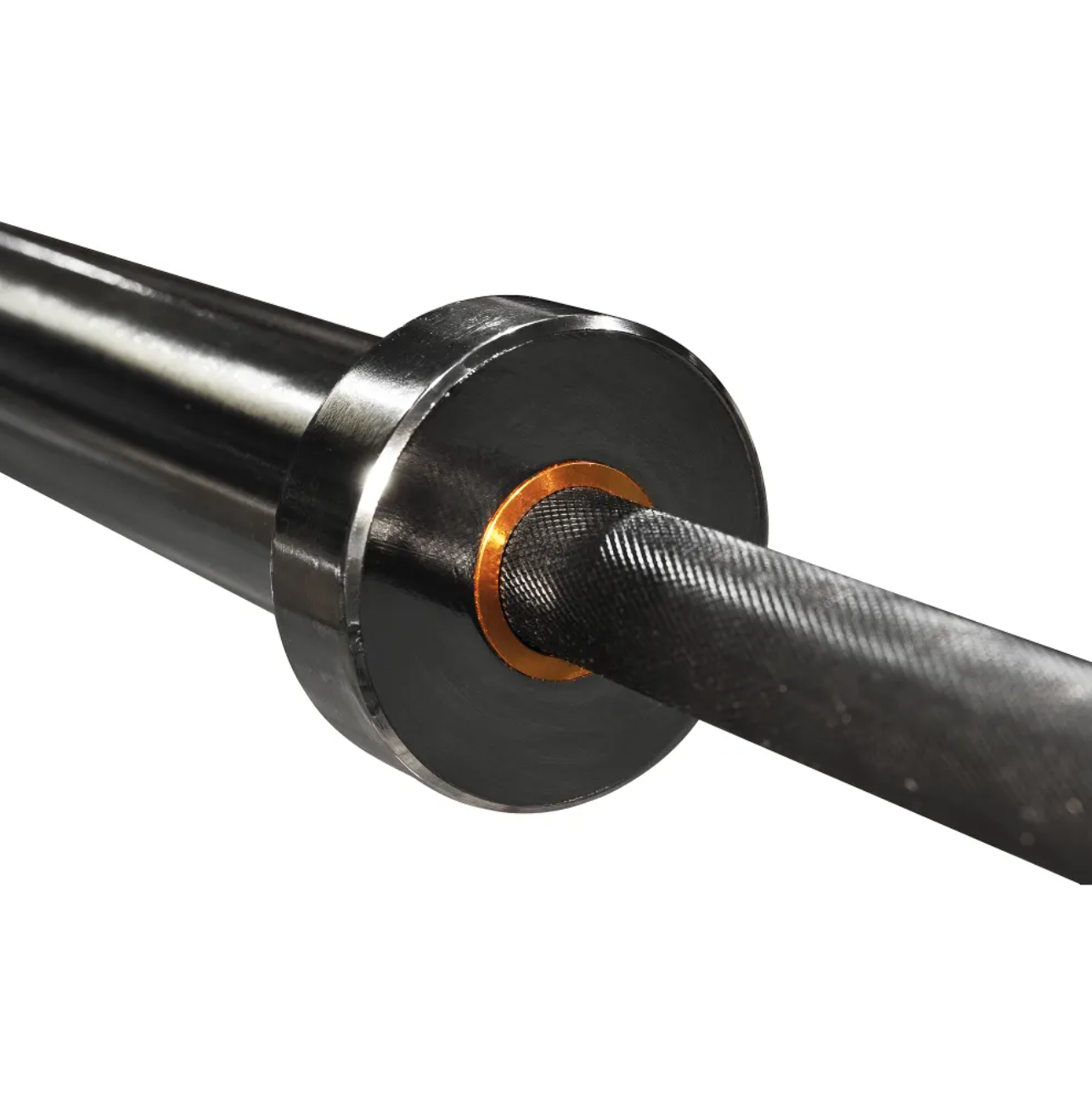 Barre CrossFit olympique commercial pour femmes, 25 mm, 33 lb, cerakote noir - Fitness Dépôt +