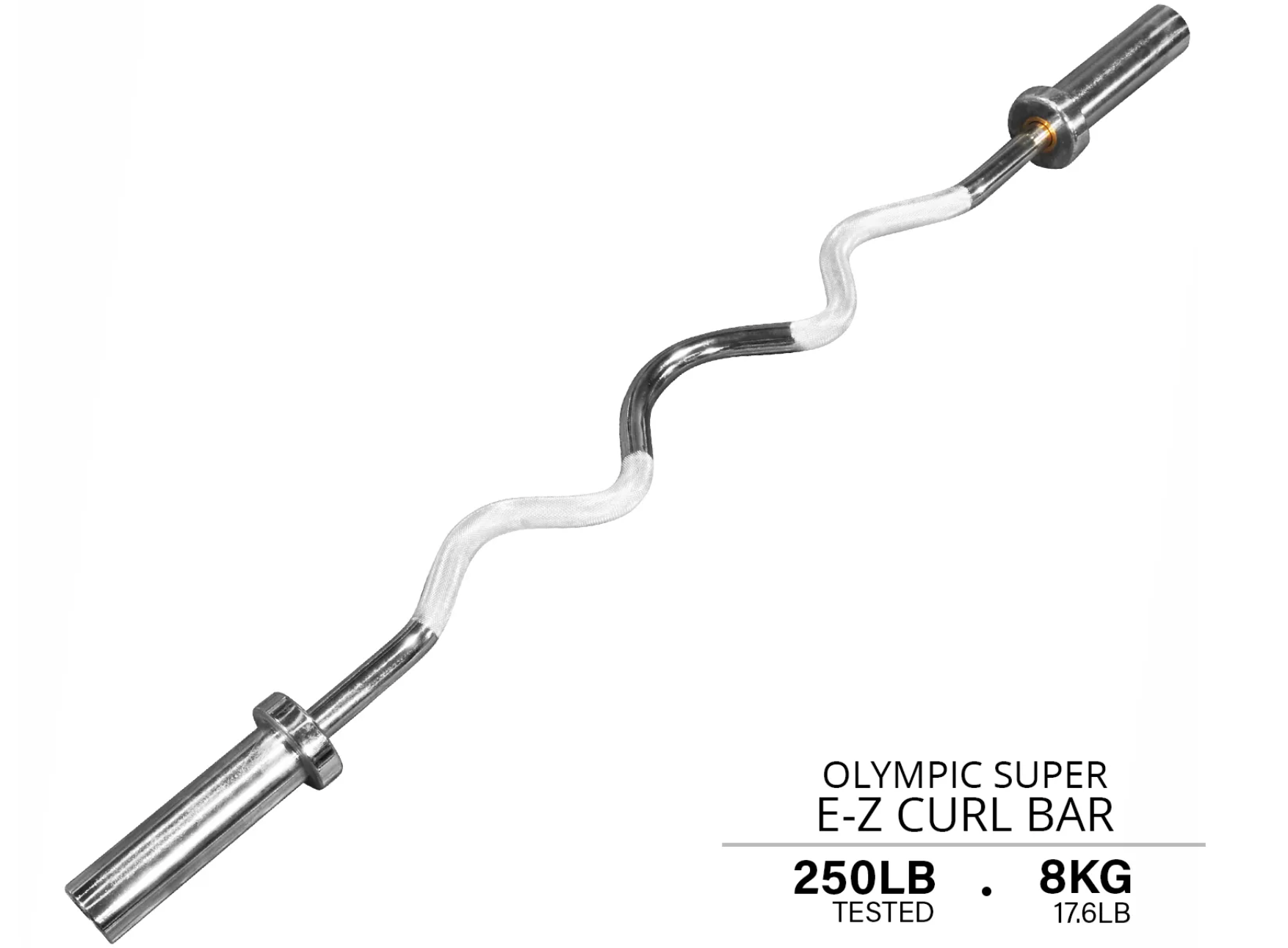 Barre de curling olympique Super E-Z - Fitness Dépôt +