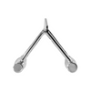 Triangle de mentonnage chromé de luxe Northern Lights - Fitness Dépôt +