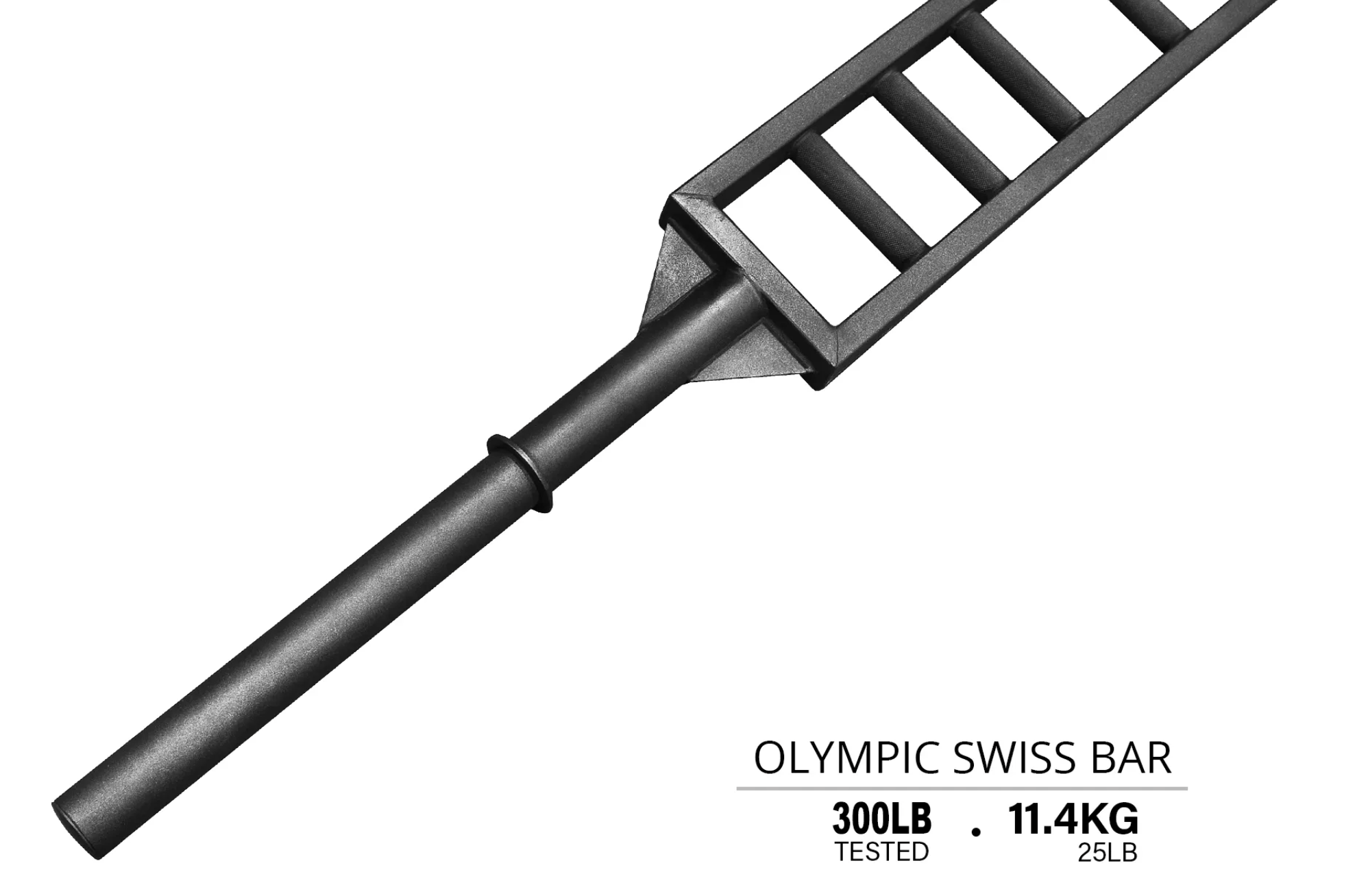 Barre Suisse Olympique Northern Lights - Noir - Fitness Dépôt +