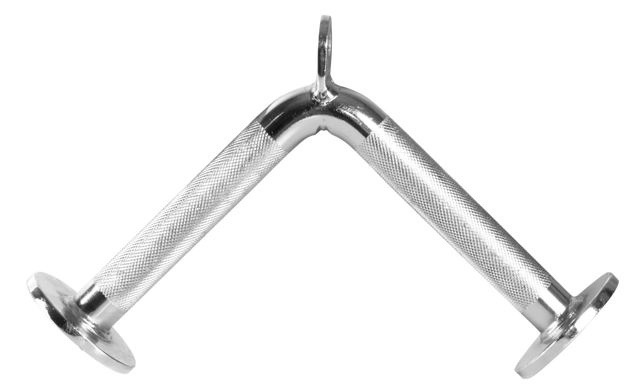 Barre de pression pour triceps chromée Northern Lights - Fitness Dépôt +