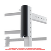 Supports de rack hexagonaux Northern Lights CrossBox, ensemble de 6 - Fitness Dépôt +