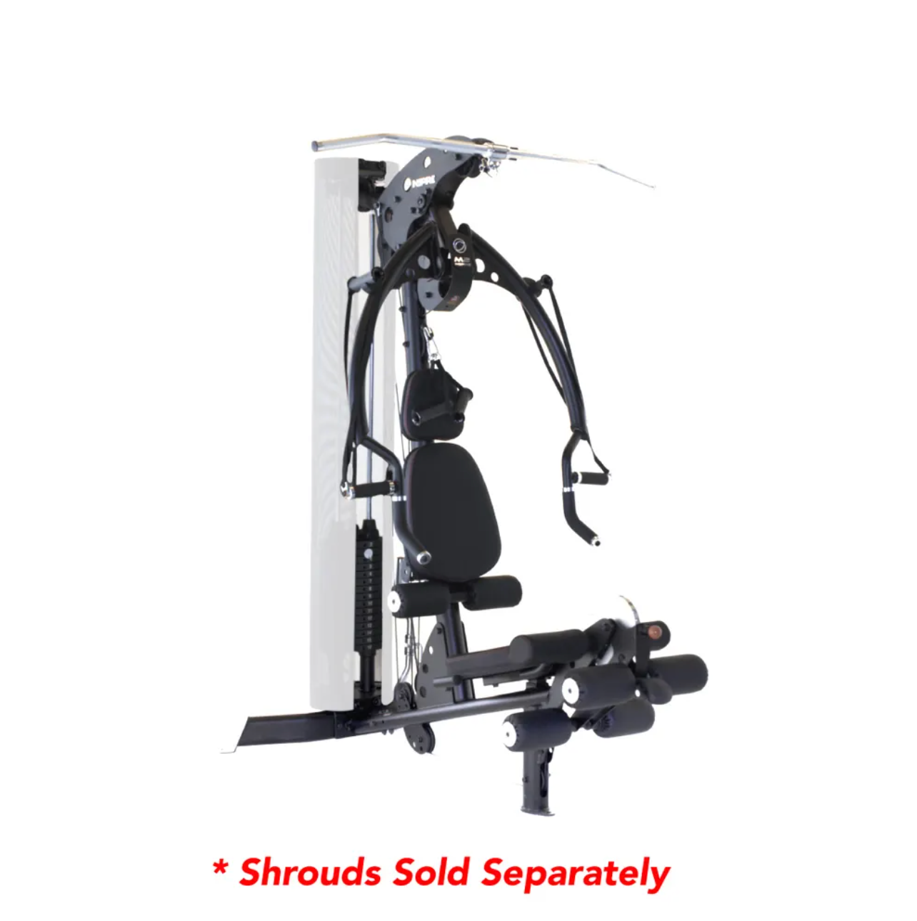 Inspire Fitness M2 Gym, 150#, avec coussinets, sans protection, noir - Fitness Dépôt +
