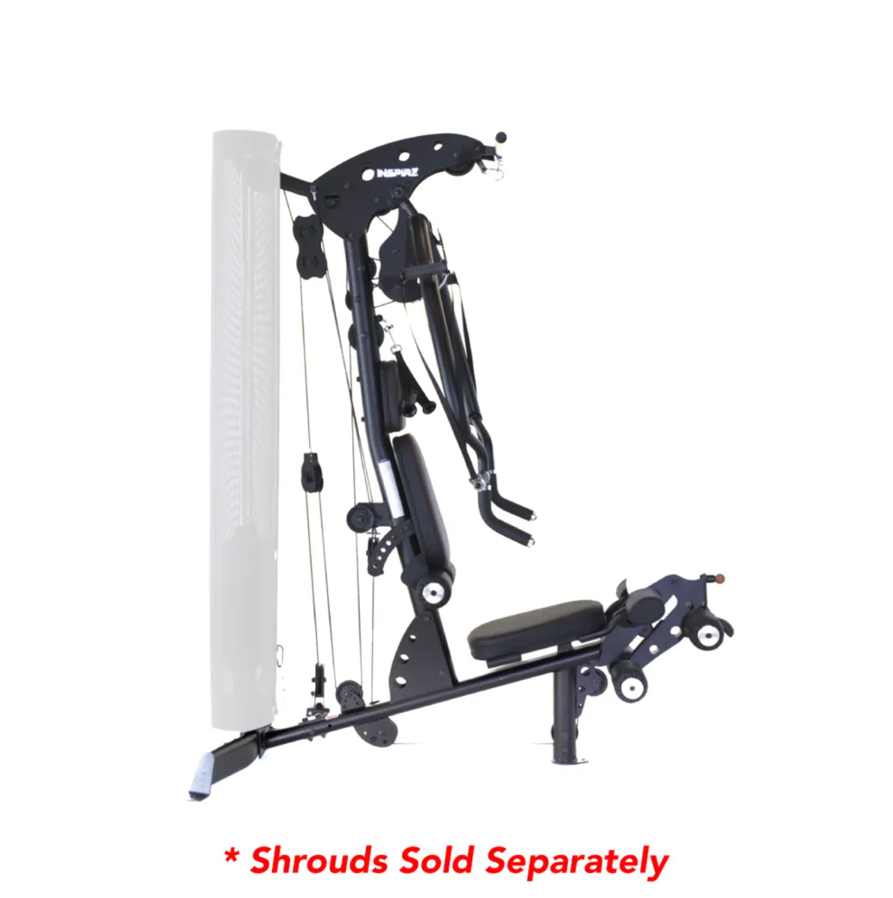Inspire Fitness M2 Gym, 150#, avec coussinets, sans protection, noir - Fitness Dépôt +