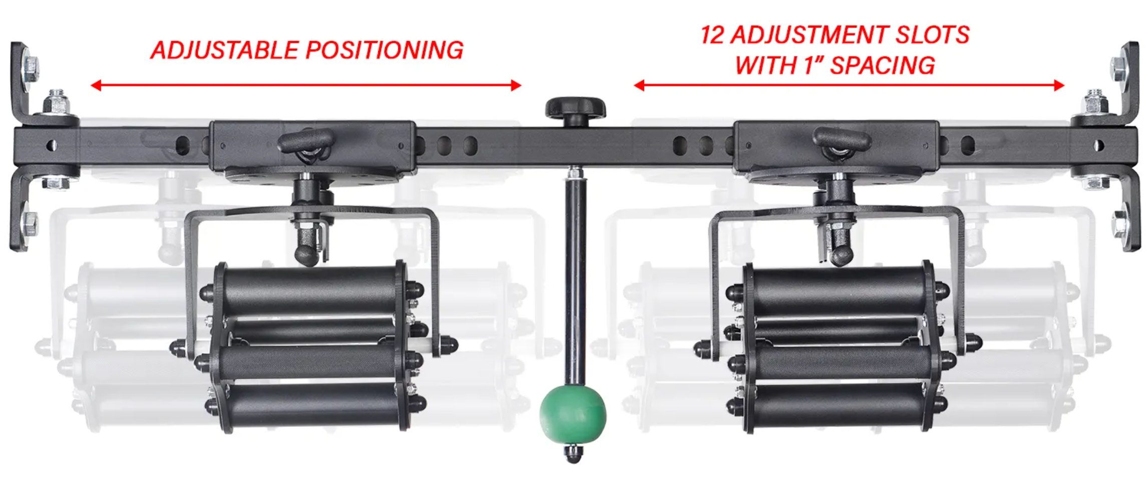 Barre de traction Northern Lights à 99 directions, 43" avec supports CrossBox - Fitness Dépôt +