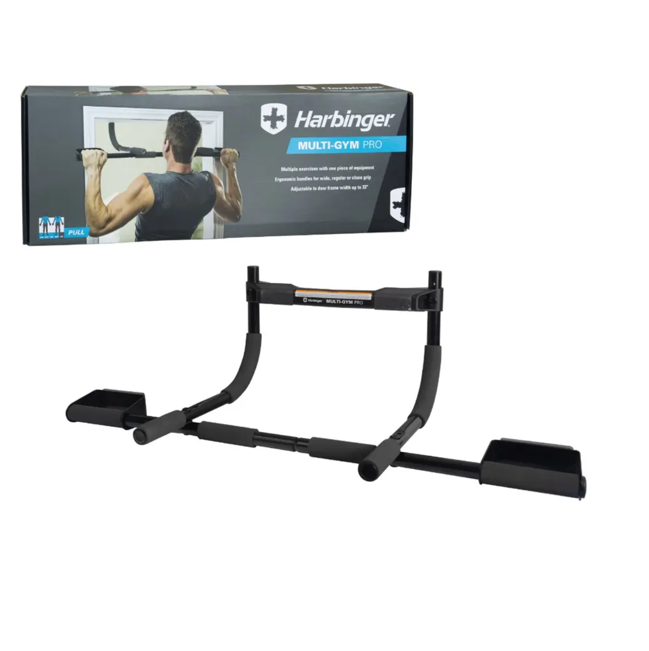 Barre de traction pour cadre de porte de style Harbinger P90X - Fitness Dépôt +