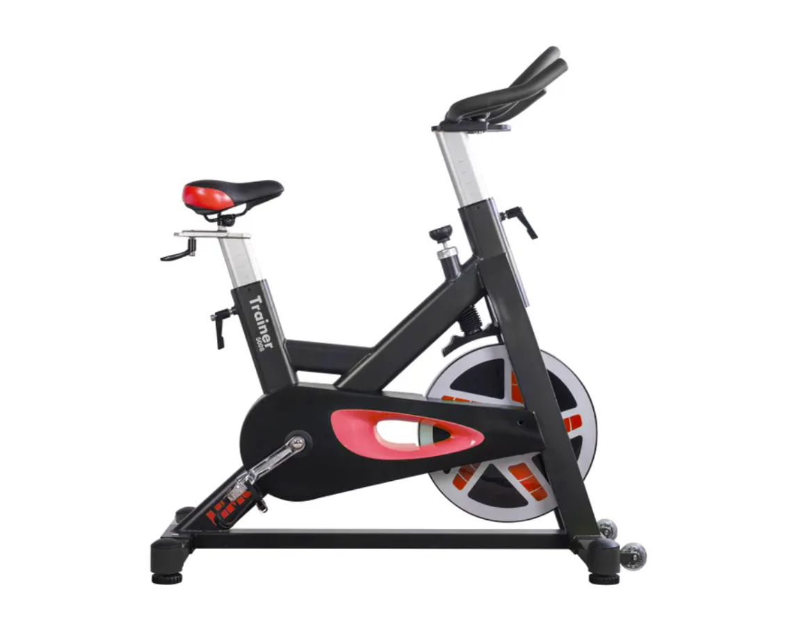 Vélo de groupe d'intérieur HMC 5008, rouge - Fitness Dépôt +